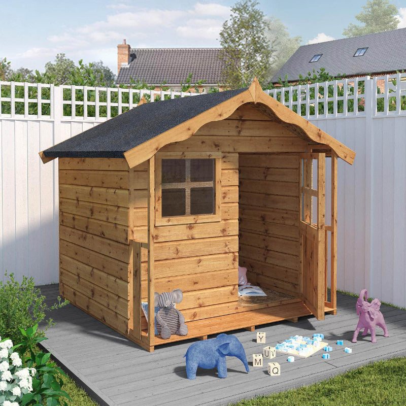 Adley 5' x 5' Jellytot Cottage Playhouse | Sheds.co.uk