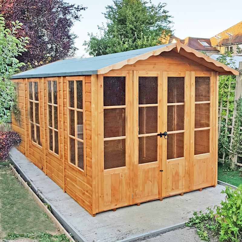 Loxley 7' x 13' Woodstock Summer House | Sheds.co.uk