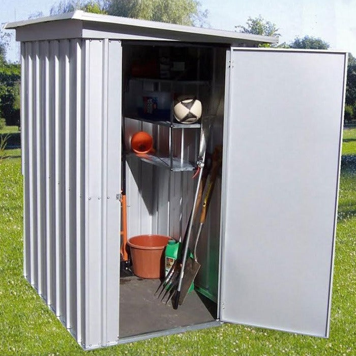 YardMaster 4' x 5' Pent Metal Shed | Sheds.co.uk