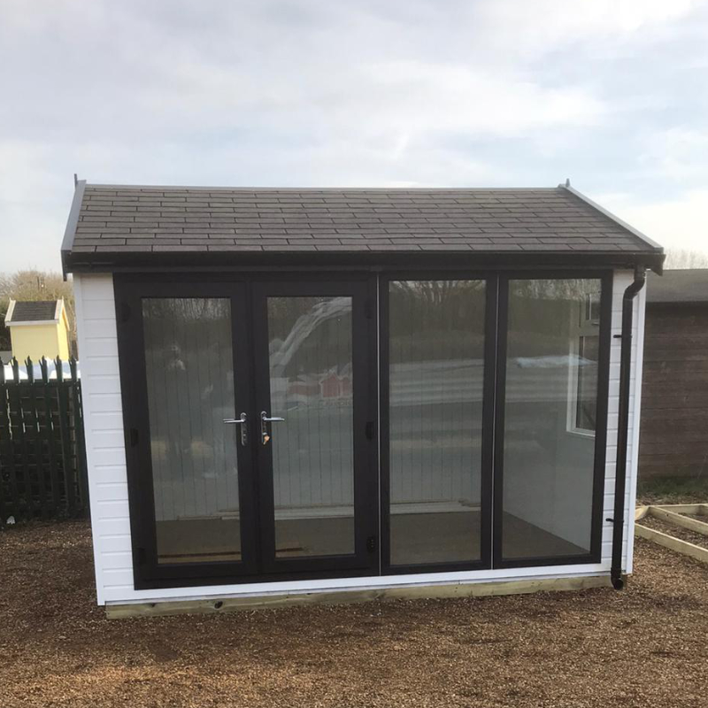 Bards 10’ x 10’ Portia Bespoke Insulated Garden Room - Painted