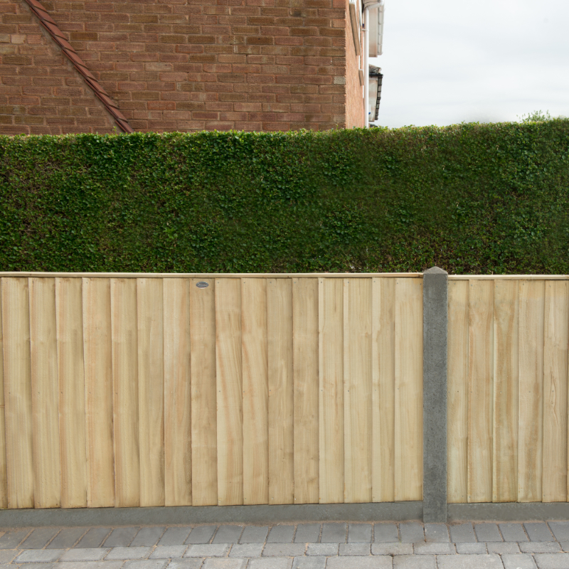 Hartwood 6’ x 3’ Pressure Treated Closeboard Fence Panel