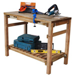 hartwood shed work bench