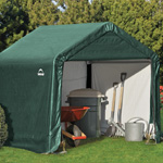 Shelter Logic 6' x 6' Peak Style Portable Storage Shed