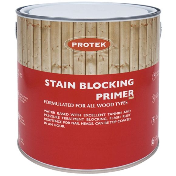 Protek Stain Blocking Primer 5L - Clear | Sheds.co.uk