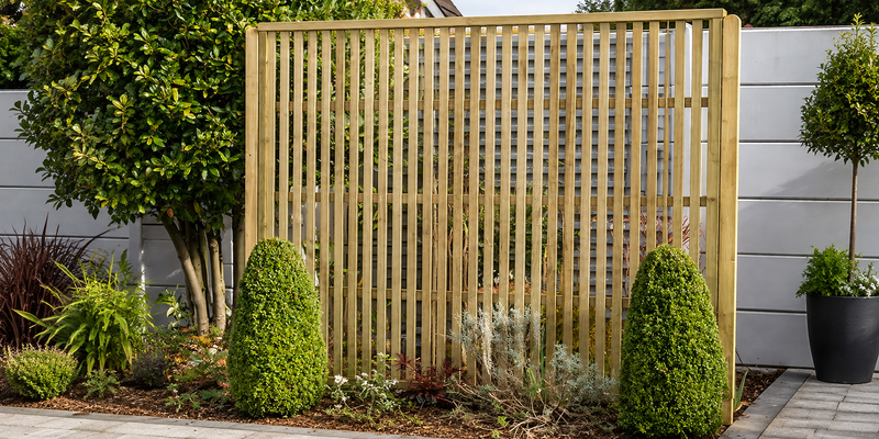 Chevron-Weave-Fence-Panels | Sheds.co.uk