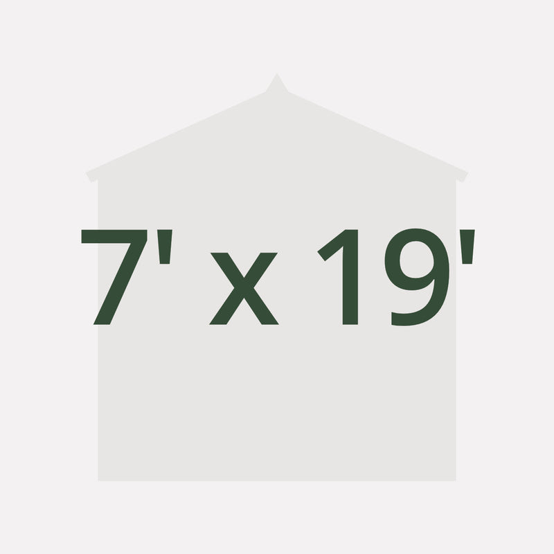 7' x 19' Sheds