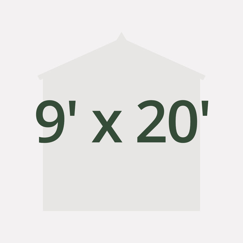 9' x 20' Sheds