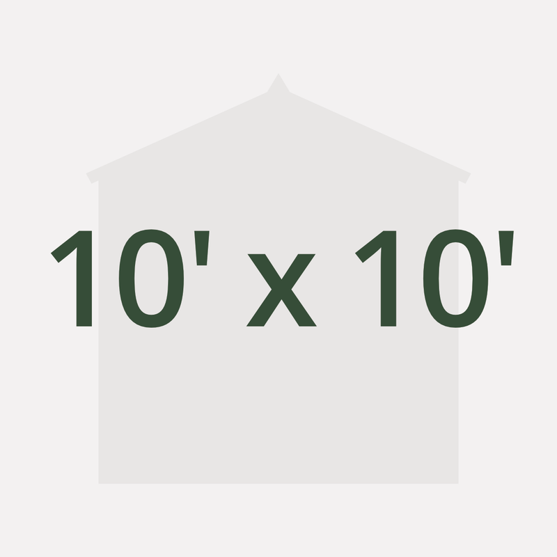10' x 10' Sheds