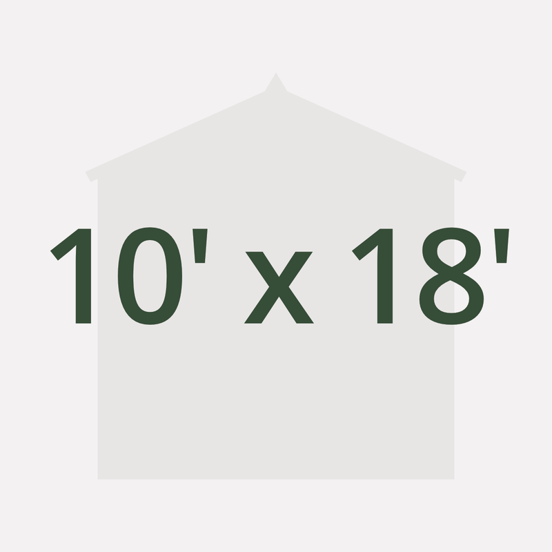 10' x 18' Sheds