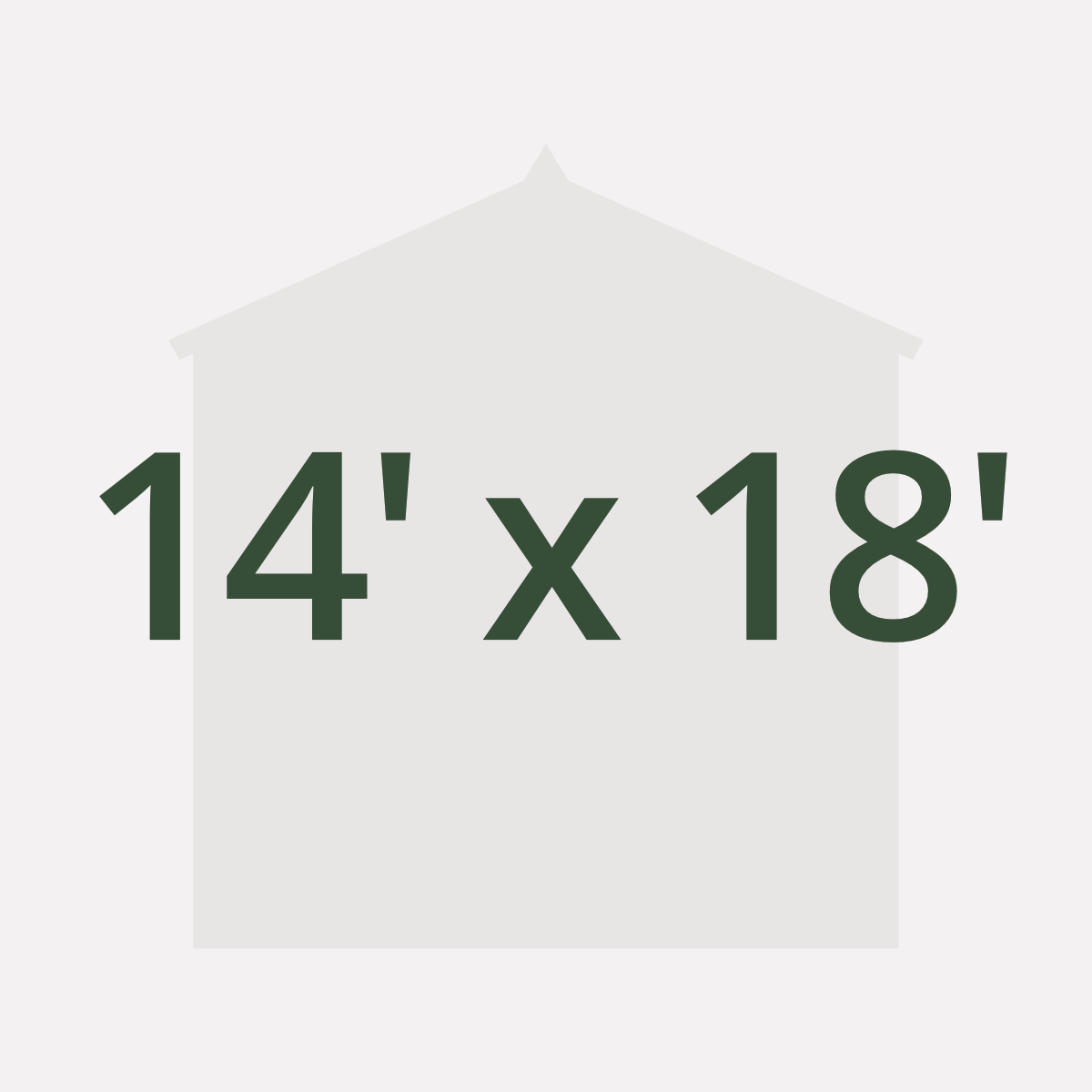 14' x 18' Sheds