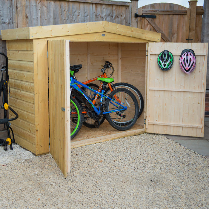 Hartwood Pressure Treated Shiplap Apex Large Outdoor Store | Sheds.co.uk