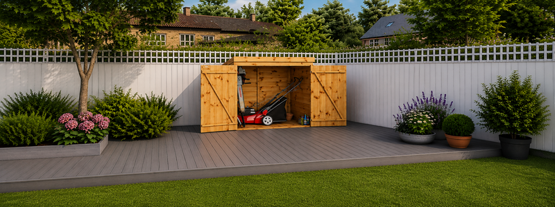 Lawn-Mower-Storage-Mower-Sheds | Sheds.co.uk