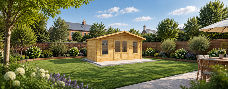 Home-Office-Log-Cabins | Sheds.co.uk