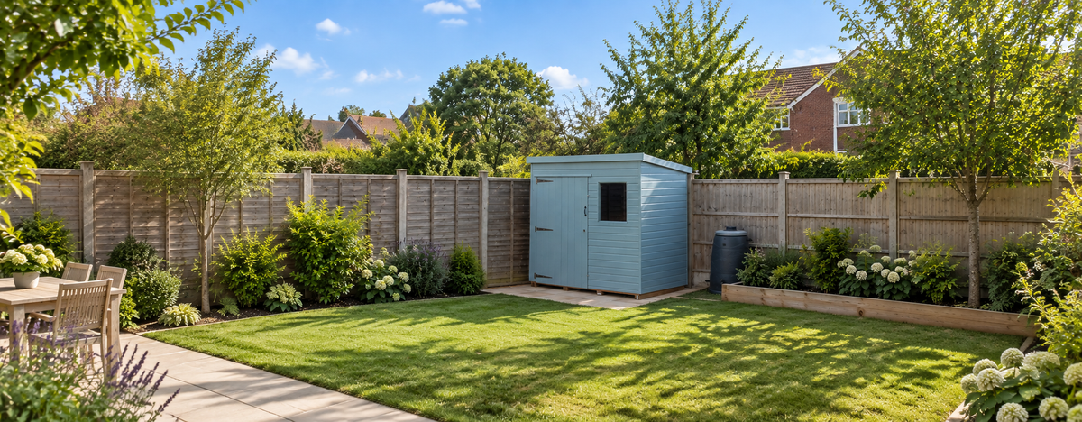 Pre Painted Sheds