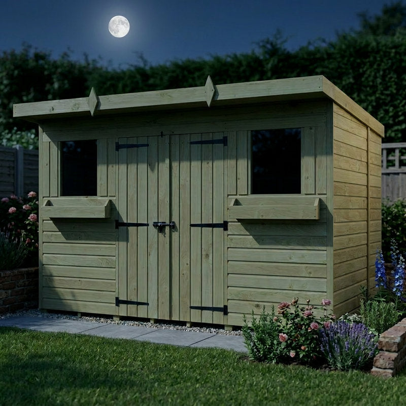 Holt 10' x 6' Handsworth Pressure Treated Summer Shed | Sheds.co.uk
