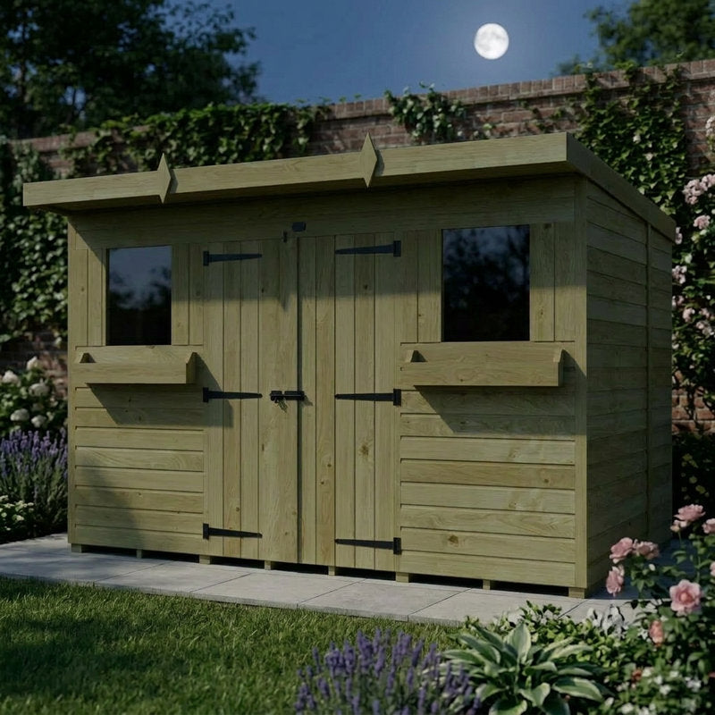 Holt 10' x 8' Handsworth Pressure Treated Summer Shed | Sheds.co.uk