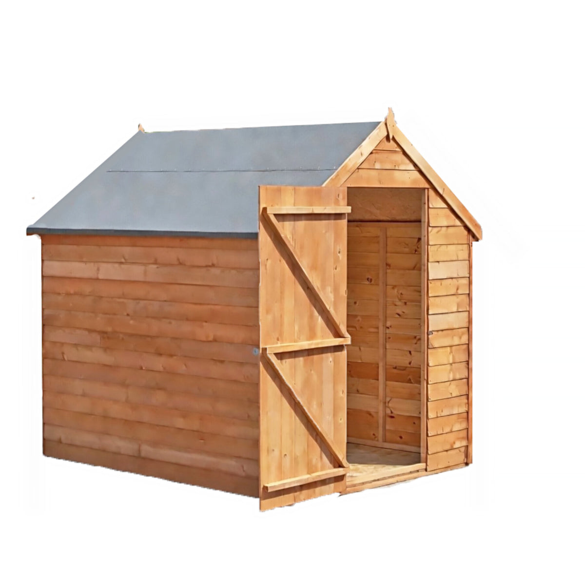 Loxley 5' x 7' Overlap Apex Shed | Sheds.co.uk