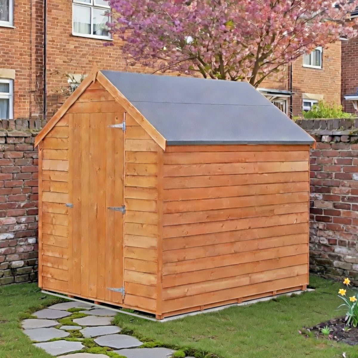 Loxley 5' x 7' Overlap Apex Shed | Sheds.co.uk