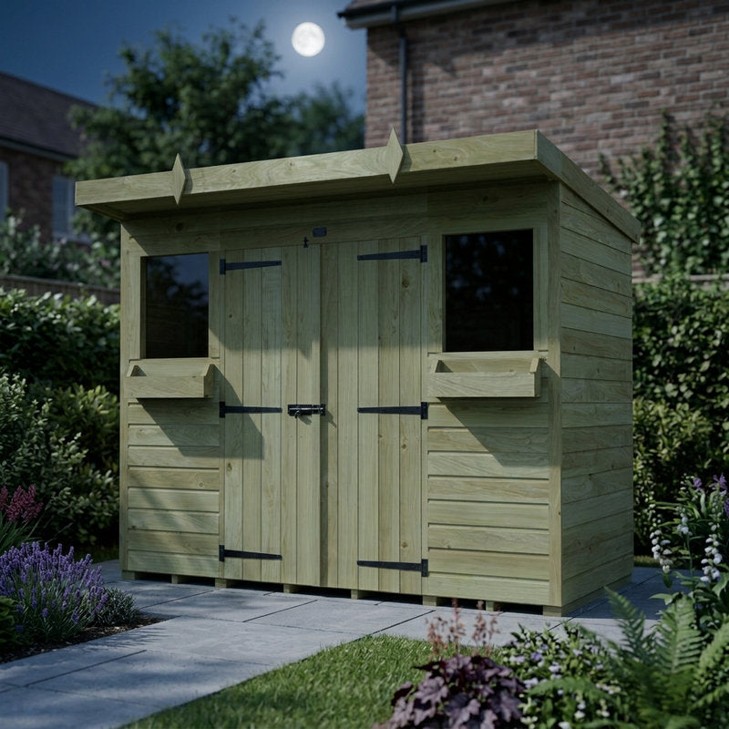 Holt 8' x 4' Handsworth Pressure Treated Summer Shed | Sheds.co.uk