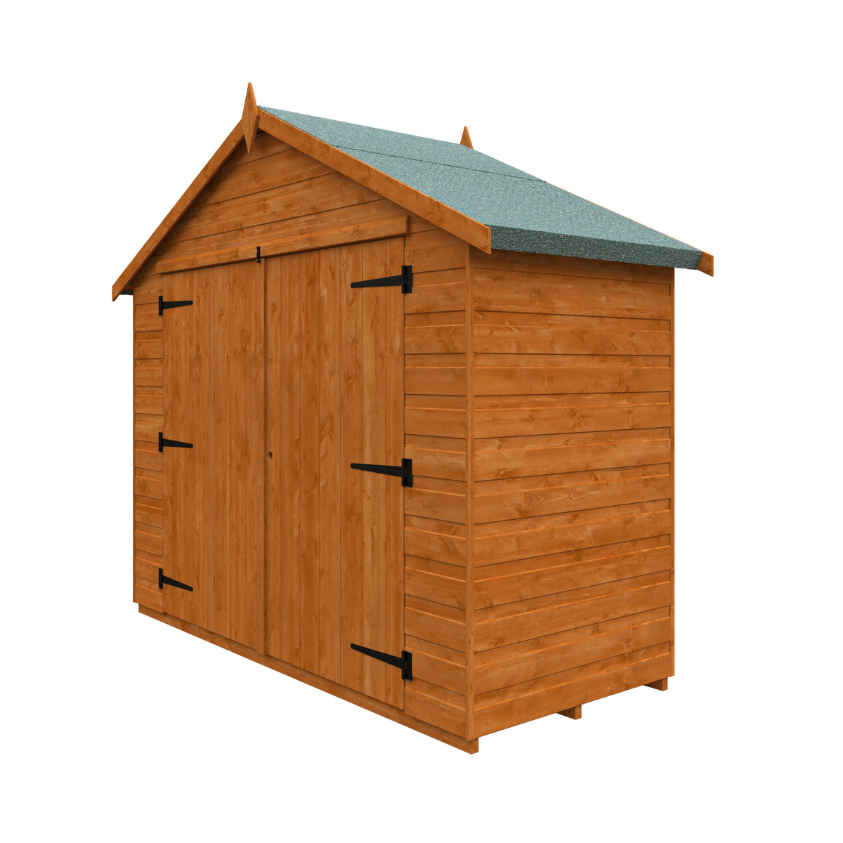 Redlands 7' x 3' Shiplap Apex Bike Shed | Sheds.co.uk