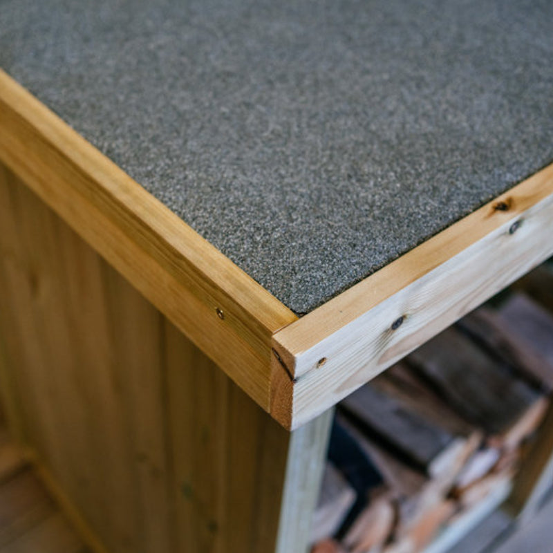 Garden Village Large Log Store | Sheds.co.uk