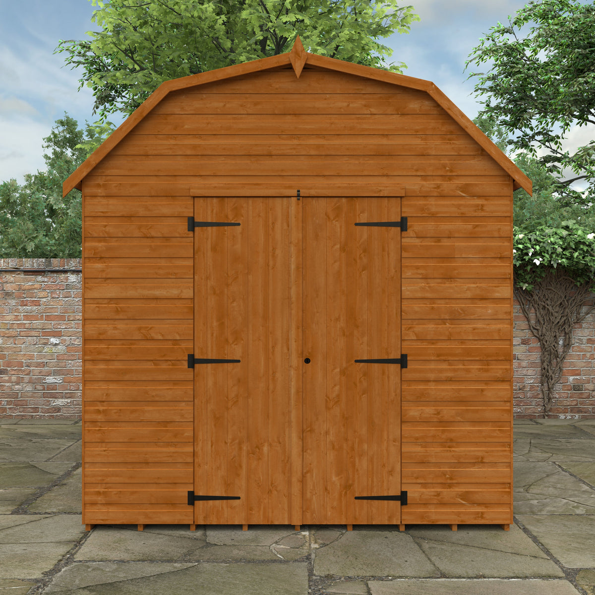 Redlands 8' x 8' Shiplap Mini Barn | Sheds.co.uk