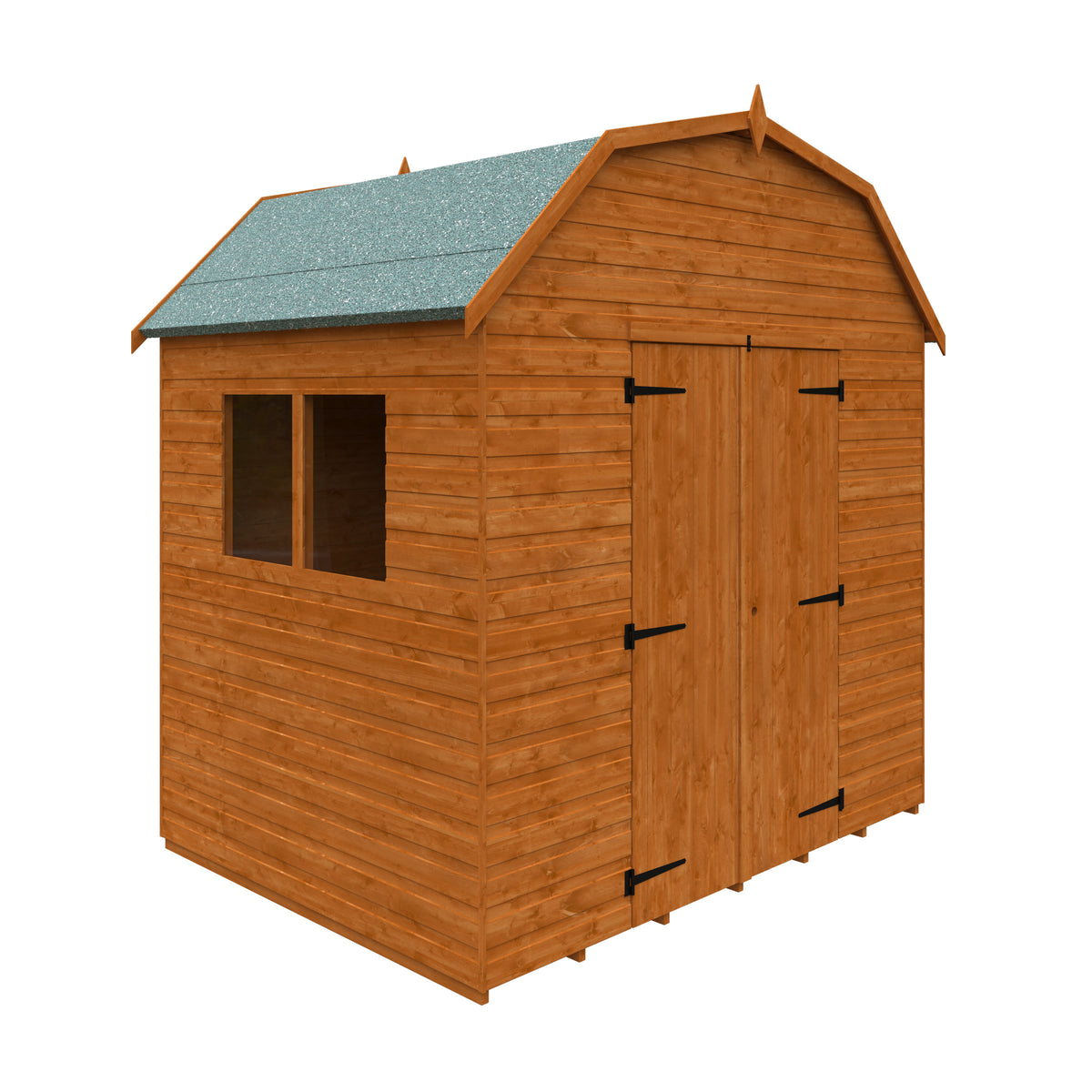 Redlands 6' x 8' Shiplap Mini Barn | Sheds.co.uk