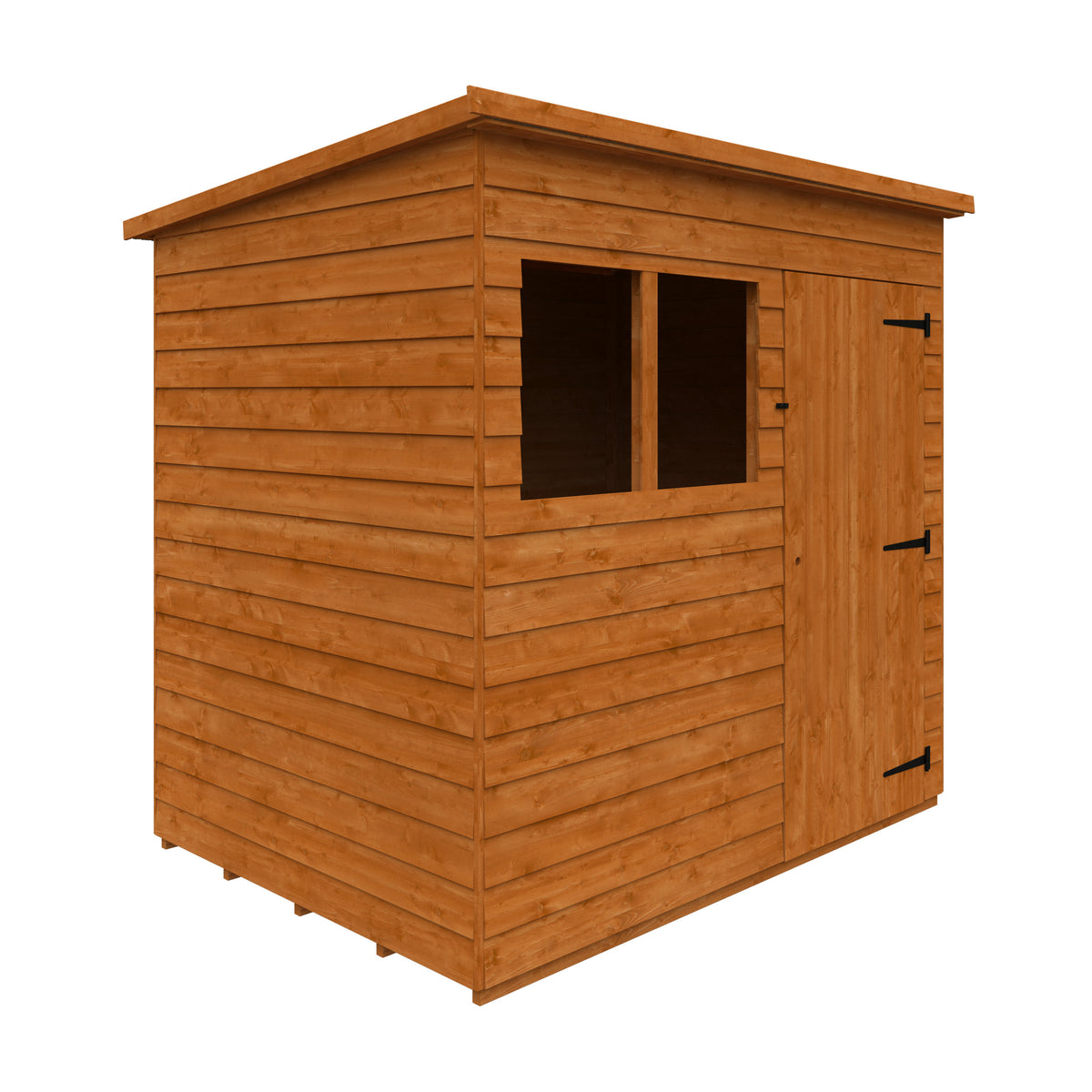 Redlands 7' x 5' Overlap Pent Shed | Sheds.co.uk