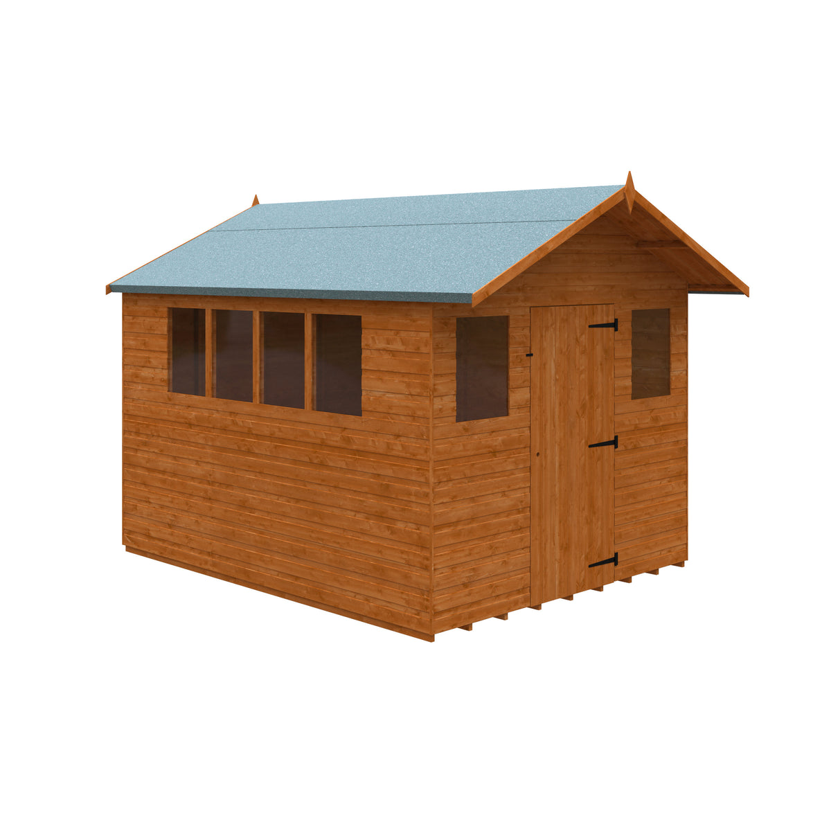 Redlands 8' x 10' Apex Summer Shed | Sheds.co.uk