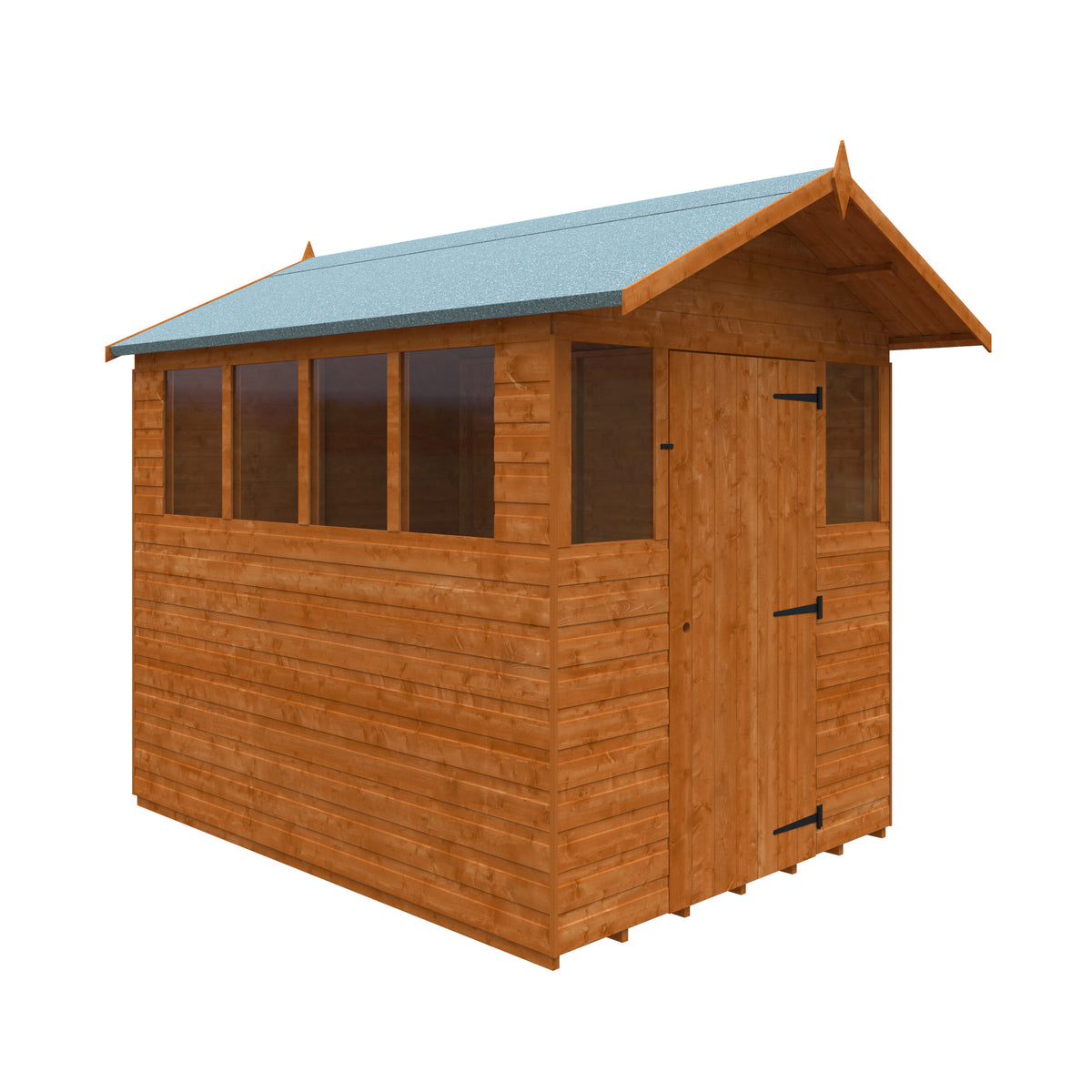 Redlands 8' x 6' Apex Summer Shed | Sheds.co.uk