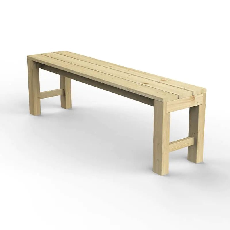 Hartwood Barton 5' Garden Dining Bench | Sheds.co.uk