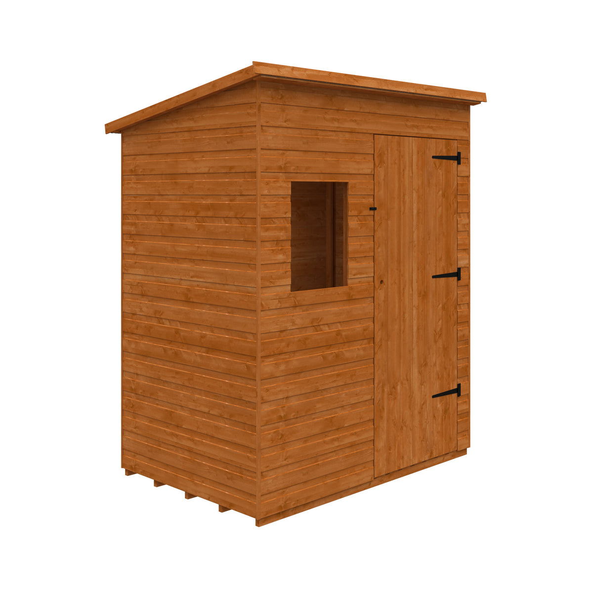 Redlands 6' x 4' Shiplap Extra High Pent Shed | Sheds.co.uk