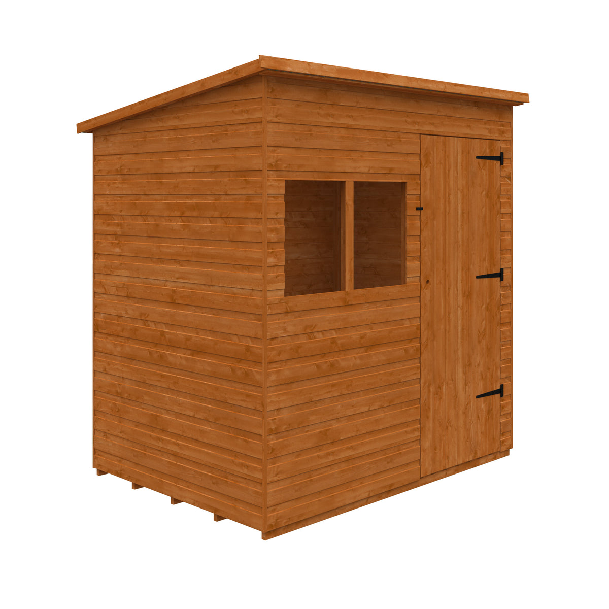 Redlands 7' x 5' Shiplap Extra High Pent Shed | Sheds.co.uk