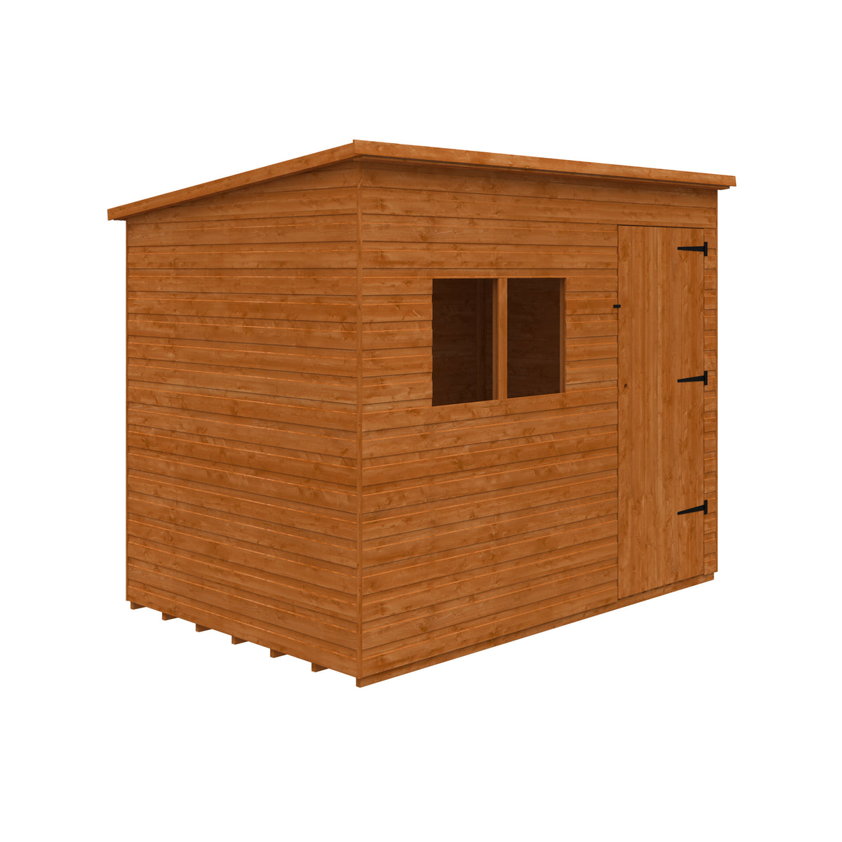 Redlands 9' x 6' Shiplap Extra High Pent Shed | Sheds.co.uk