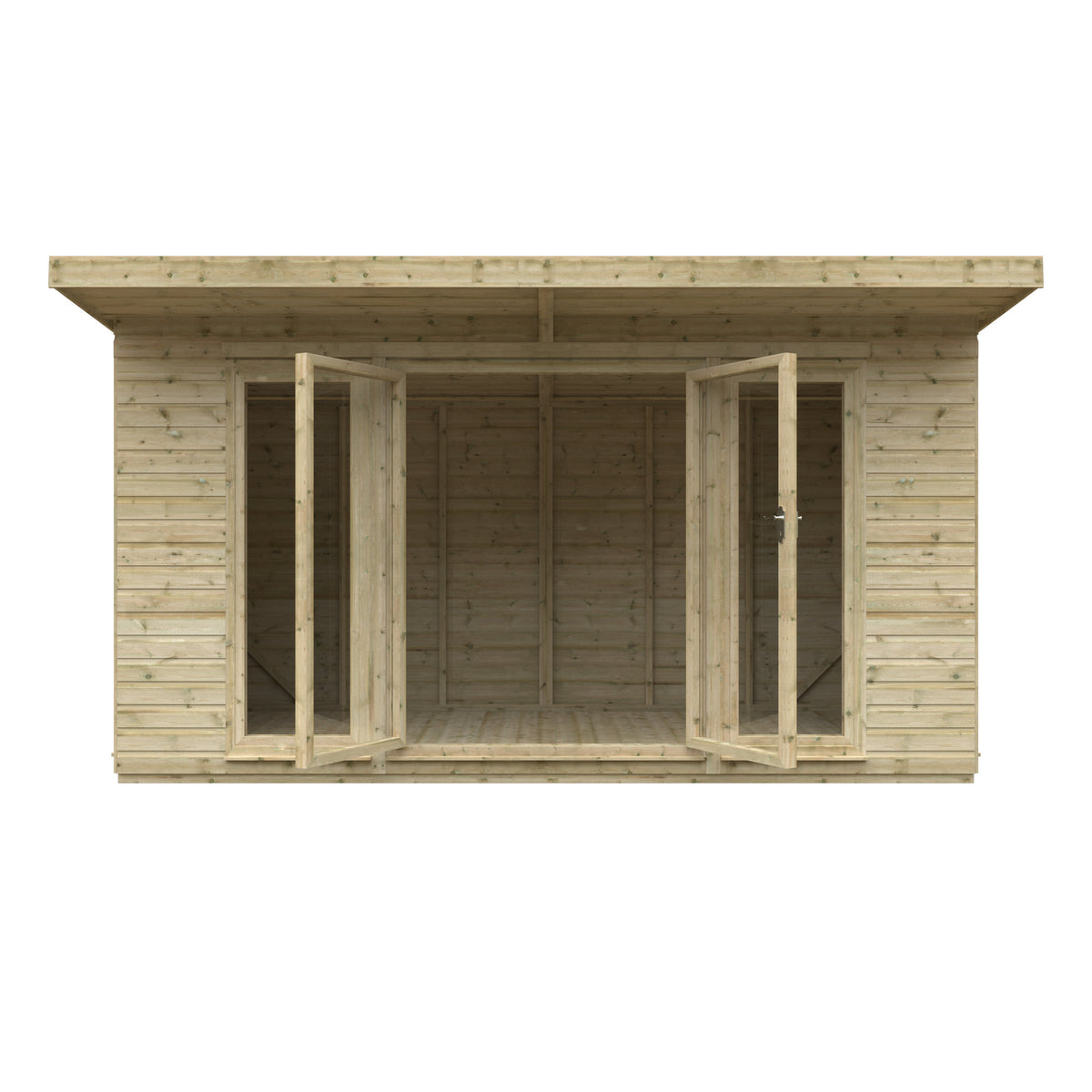 Redlands 12' x 8' Studio Summer House | Sheds.co.uk