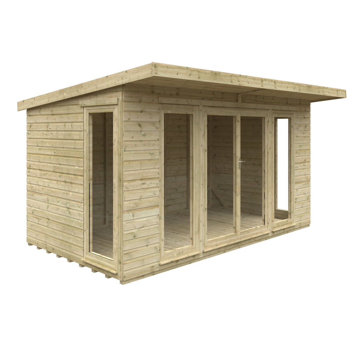 Redlands 14' x 8' Studio Summer House | Sheds.co.uk
