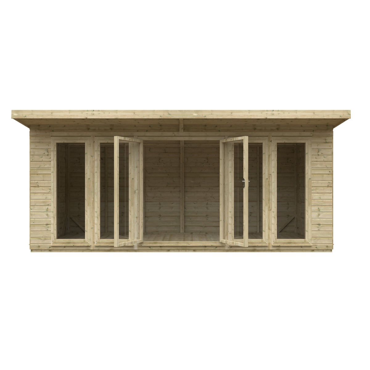 Redlands 18' x 8' Studio Summer House | Sheds.co.uk