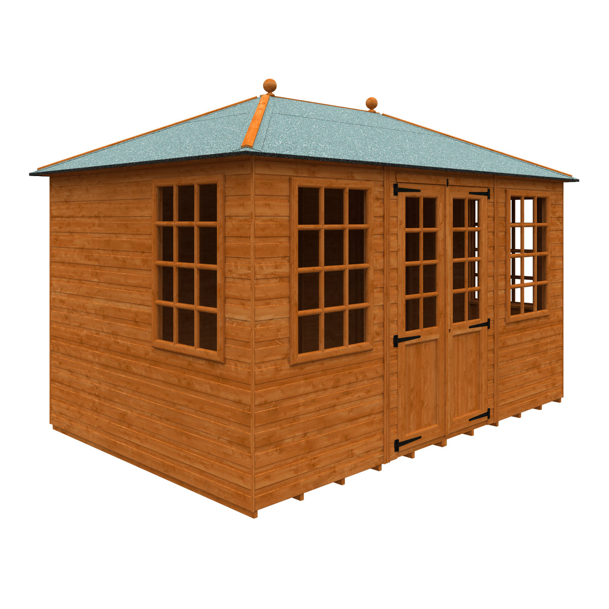 Redlands 8' x 12' Osprey Summer House | Sheds.co.uk