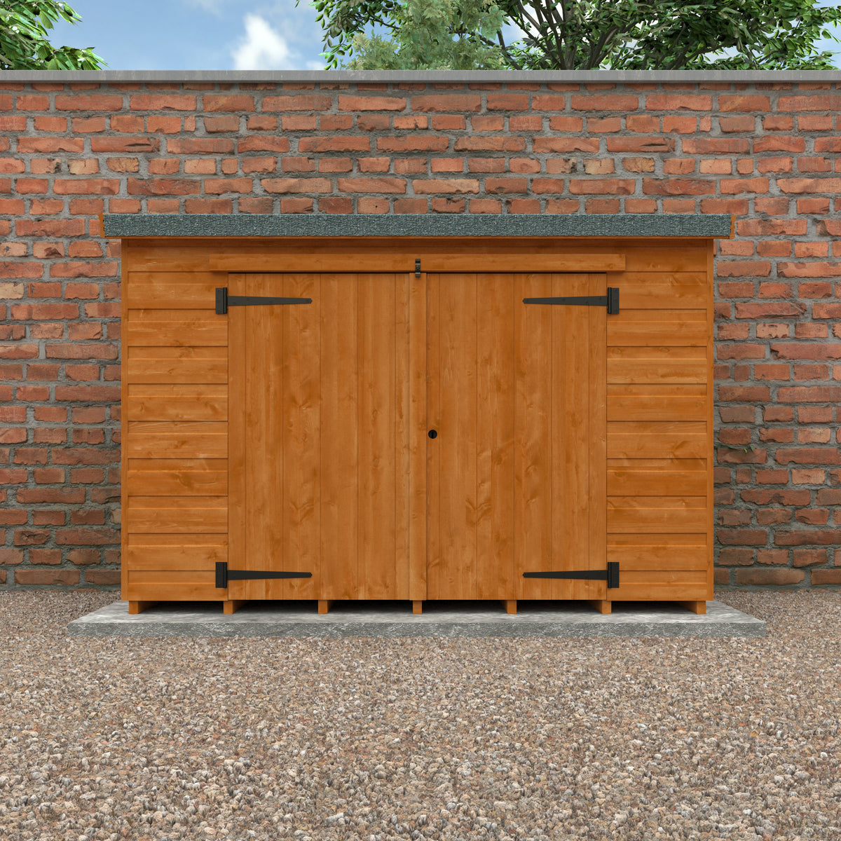 Redlands 6' x 2' Shiplap Storebox | Sheds.co.uk