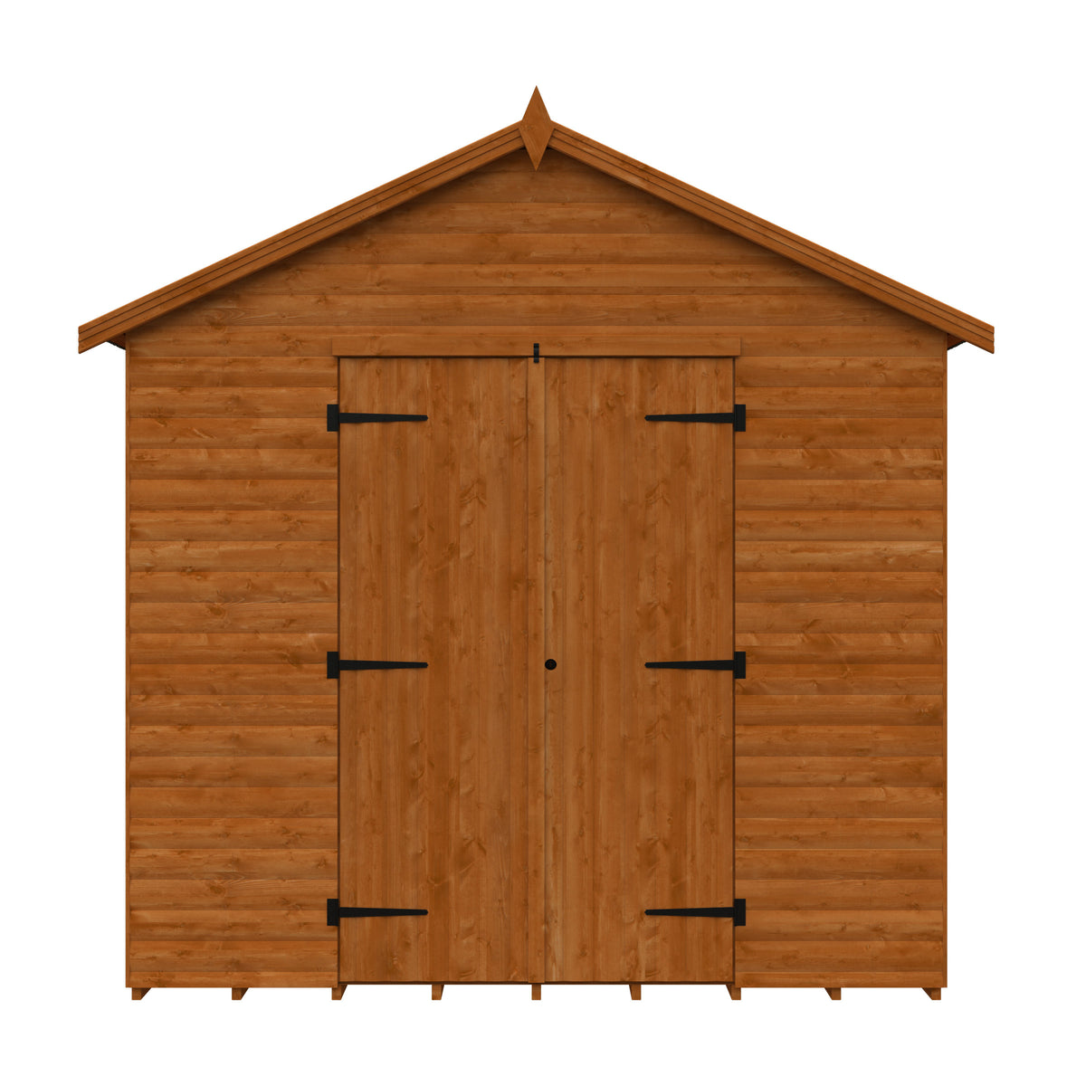 Redlands 8' x 12' Loglap Apex Heavyweight Workshop | Sheds.co.uk