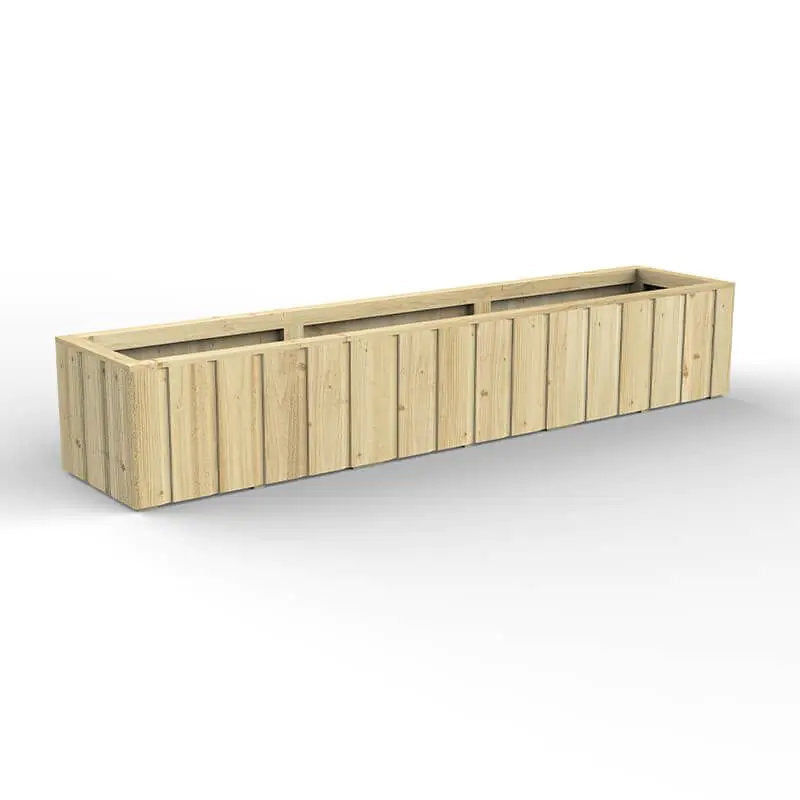 Hartwood Low Level Lapline Planter- Long | Sheds.co.uk