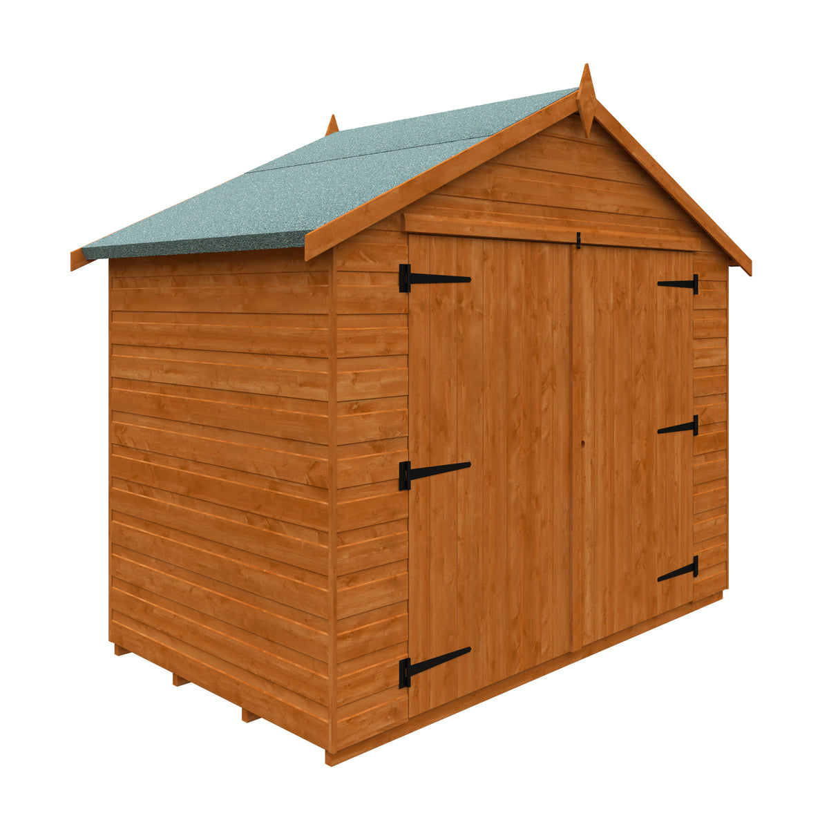 Redlands 7' x 4' Shiplap Apex Bike Shed | Sheds.co.uk