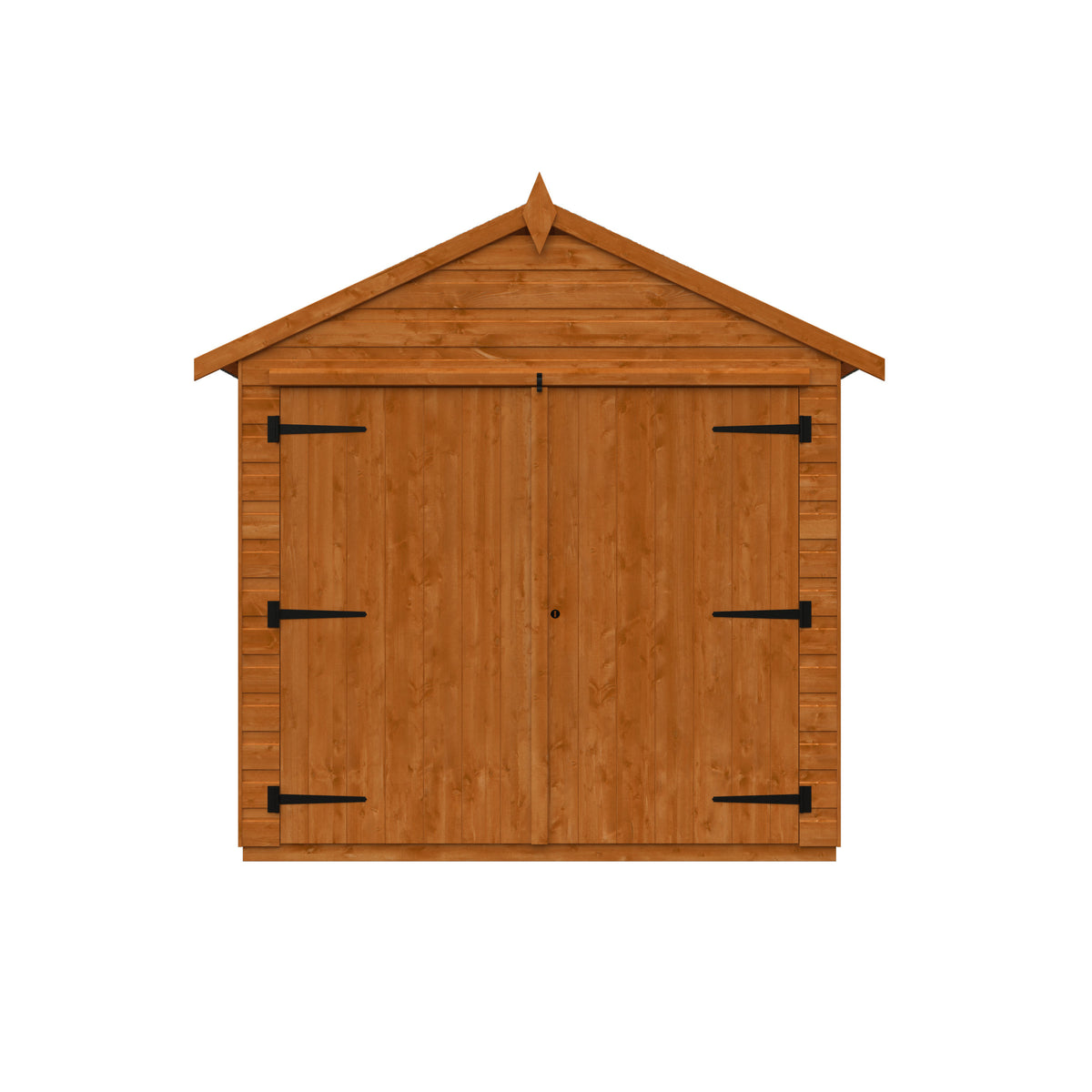 Redlands 5' x 6' Shiplap Modular Apex Bike Shed | Sheds.co.uk