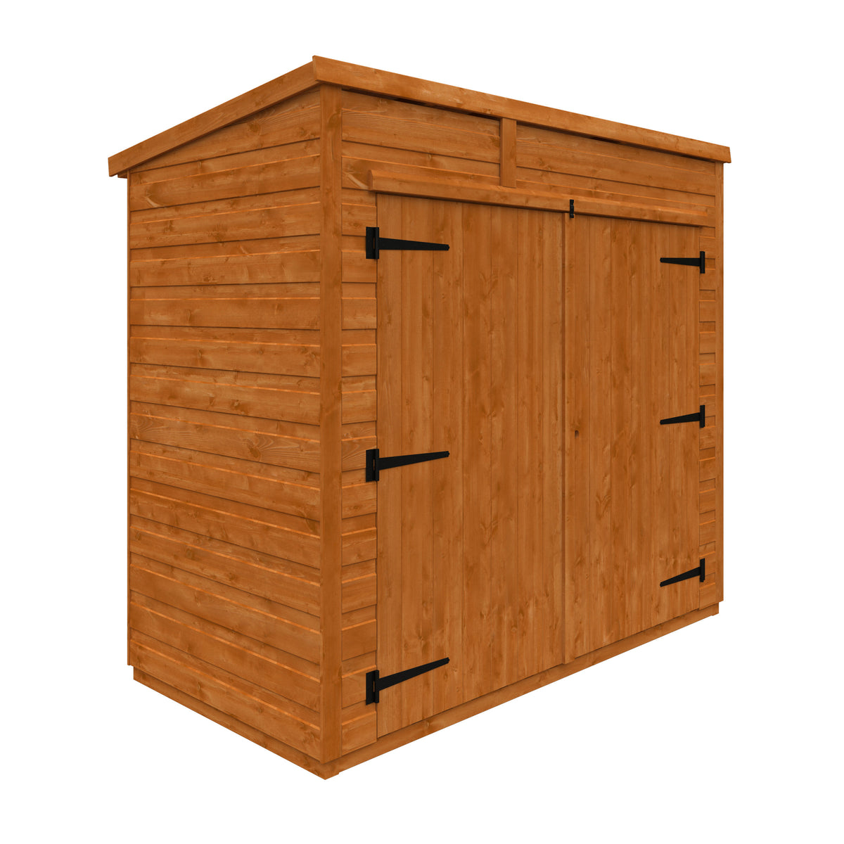 Redlands 3' x 6' Shiplap Modular Pent Bike Shed | Sheds.co.uk