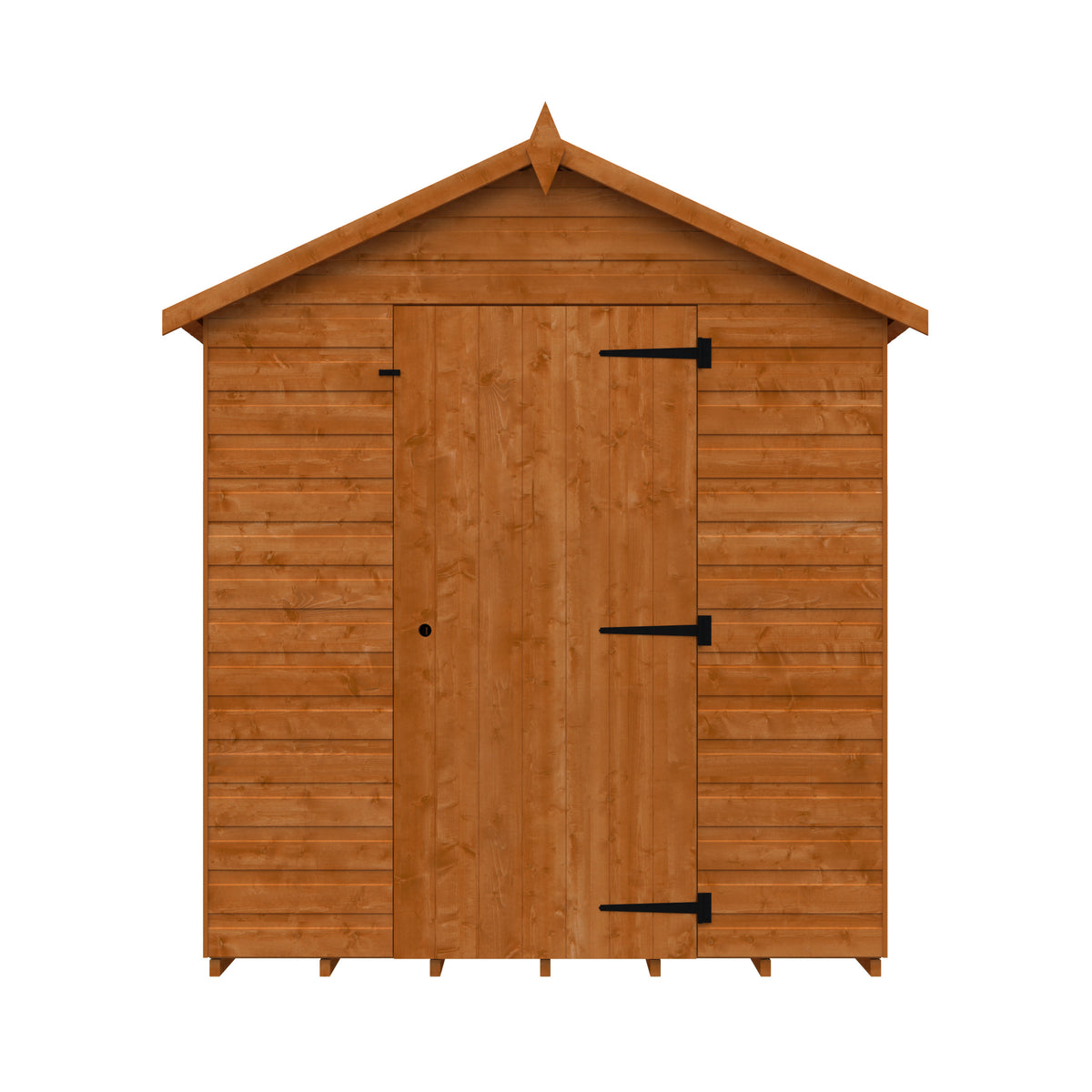 Redlands 8' x 6' Express Delivery Shiplap Apex Shed | Sheds.co.uk