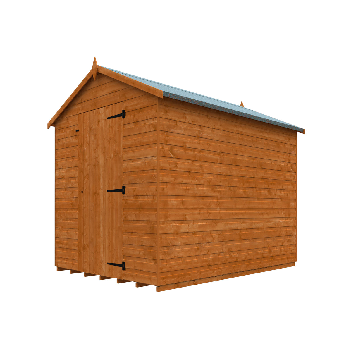 Redlands 8' x 6' Express Delivery Shiplap Apex Shed | Sheds.co.uk