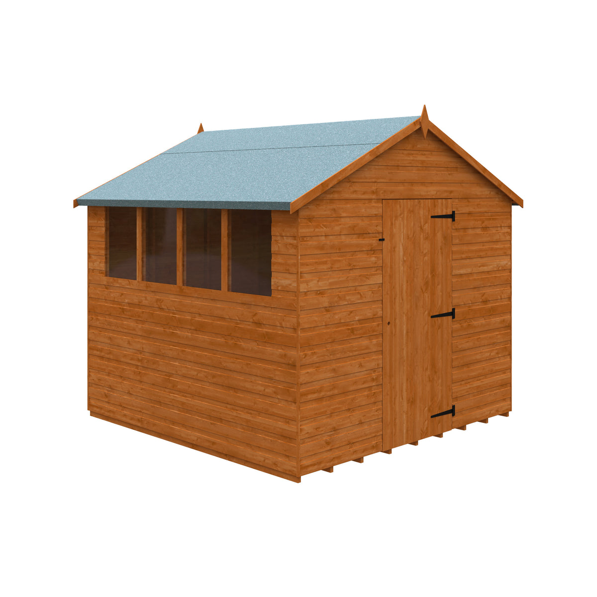 Redlands 8' x 8' Shiplap Apex Shed | Sheds.co.uk