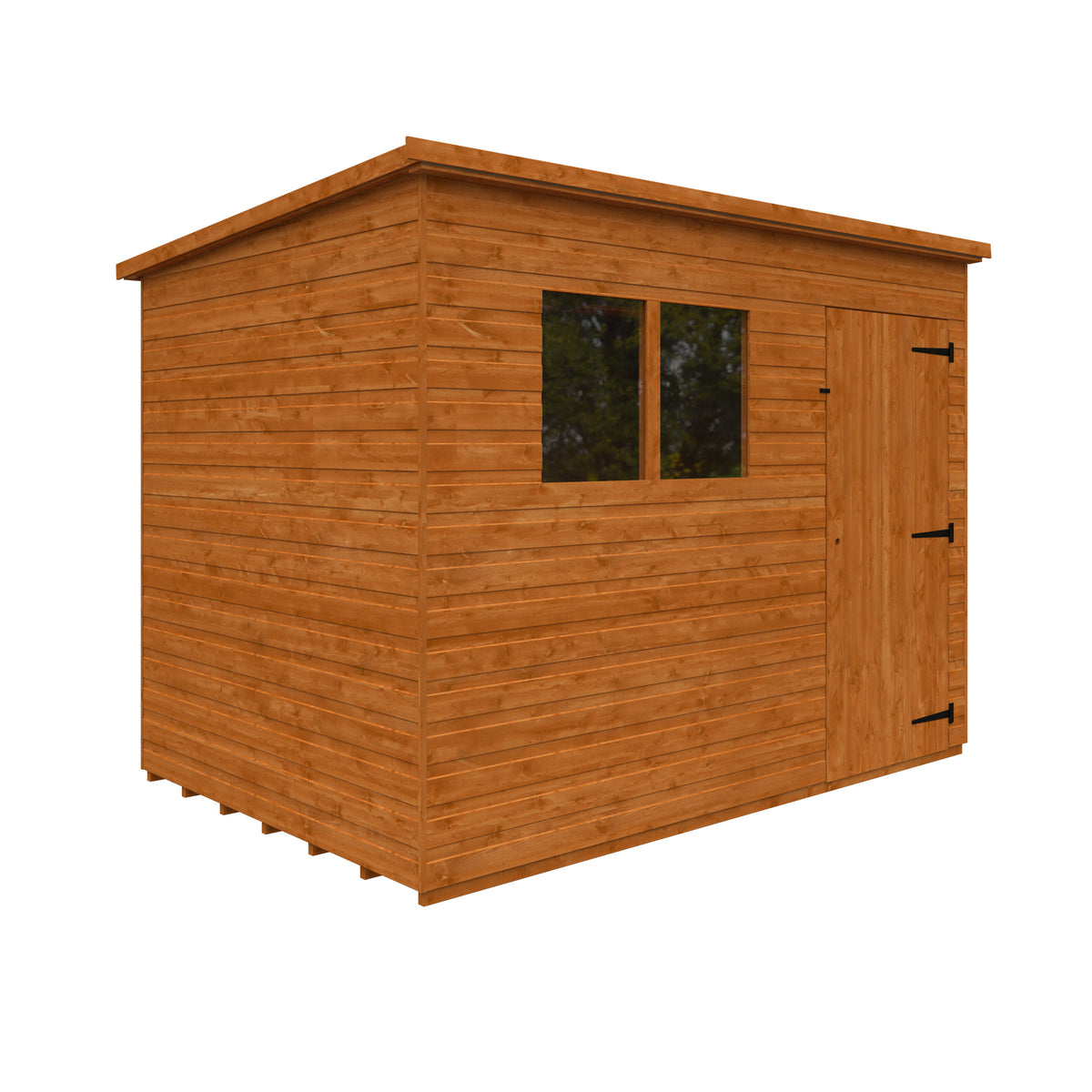 Redlands 9' x 6' Shiplap Pent Shed | Sheds.co.uk