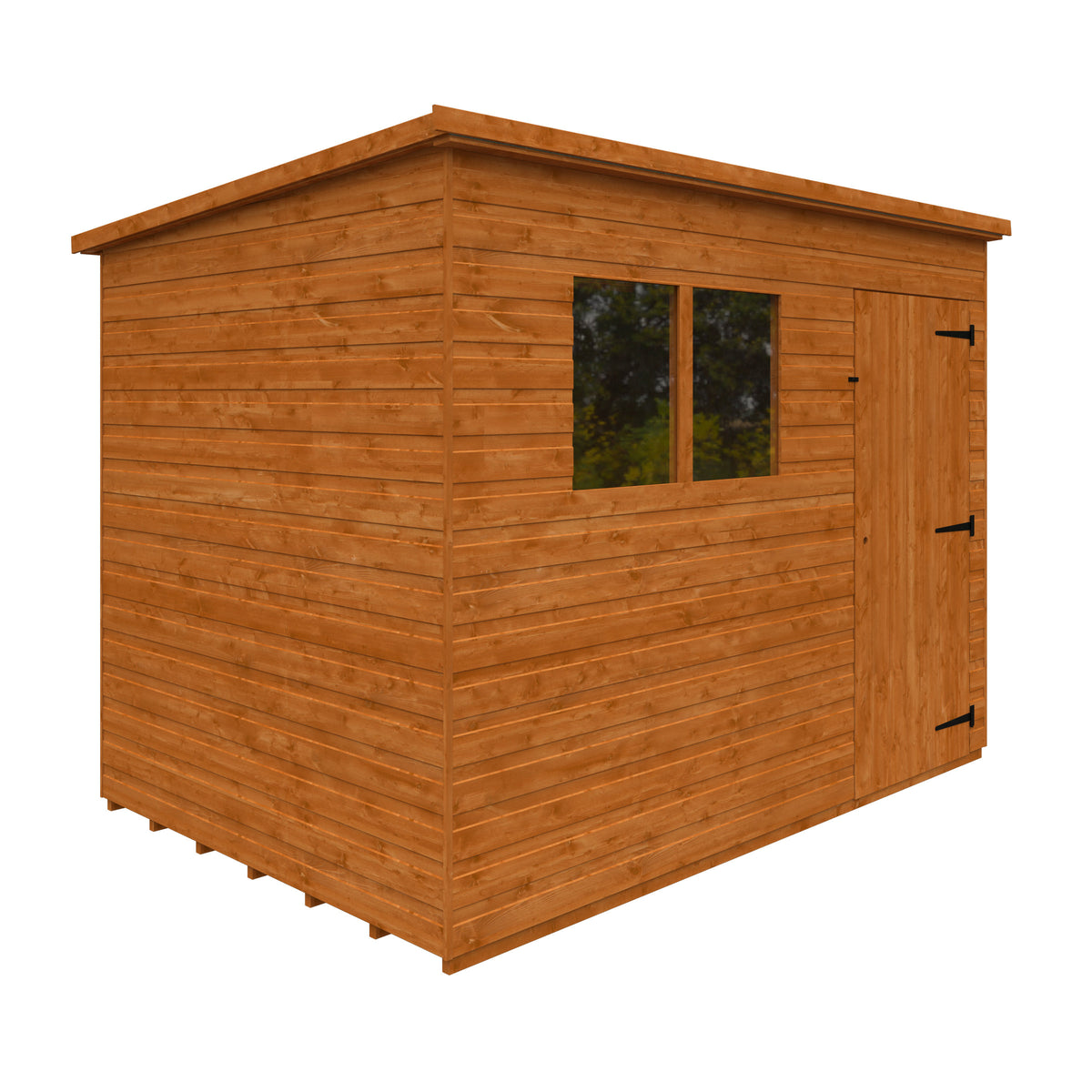 Redlands 9' x 6' Shiplap Pent Shed | Sheds.co.uk