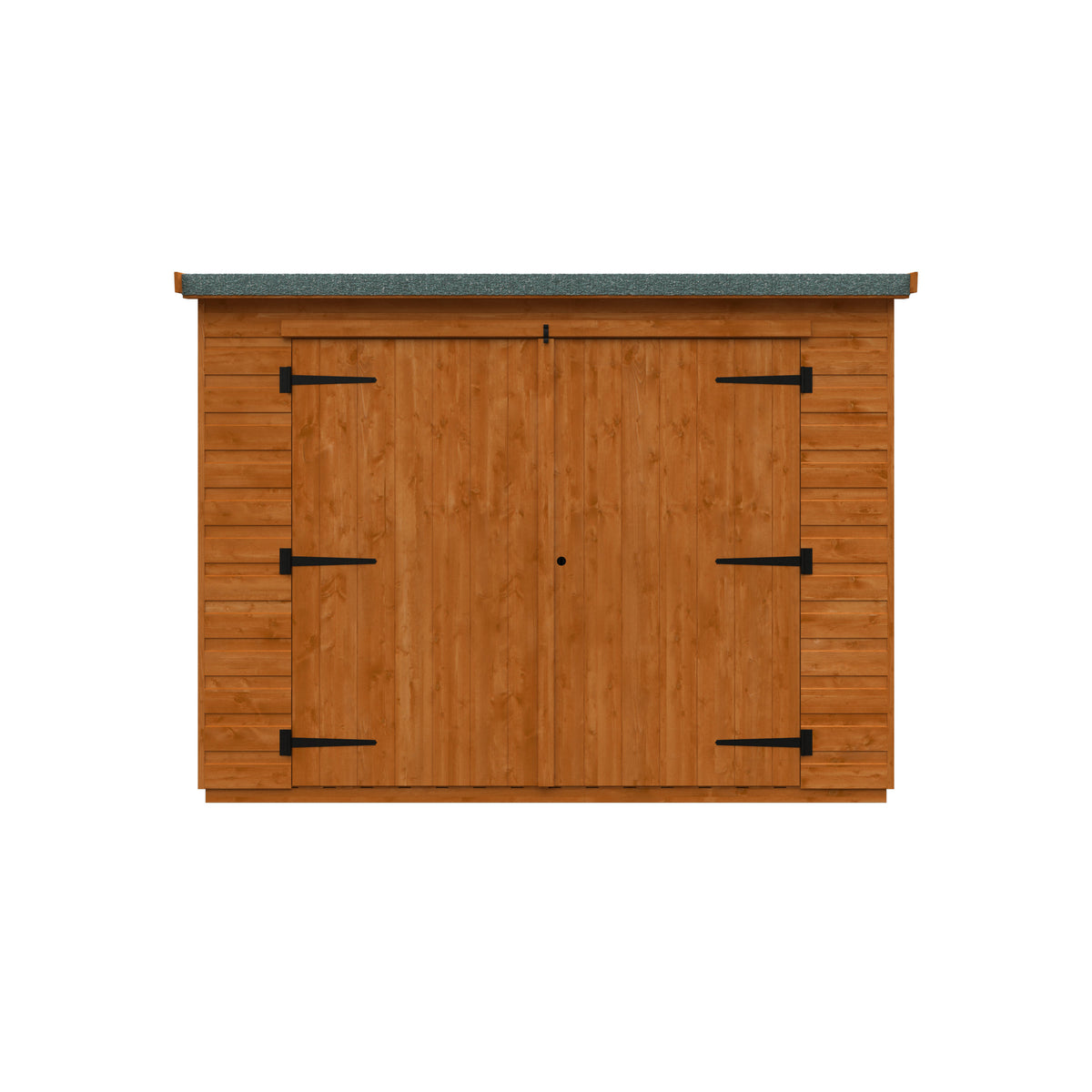 Redlands 7' x 3' Shiplap Pent Bike Shed | Sheds.co.uk